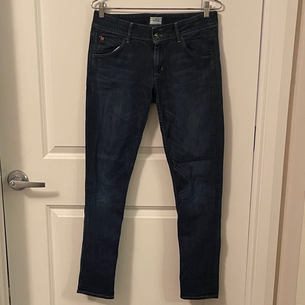 Hudson Jeans Women’s Dark Indigo Skinny Low Rise Jeans